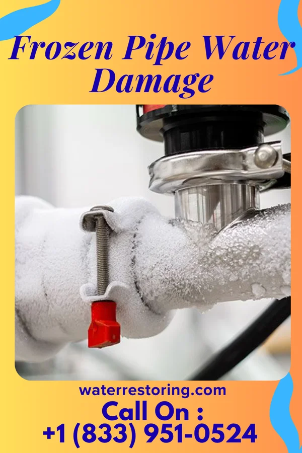 Frozen Pipe Water Damage in North Adams, MI